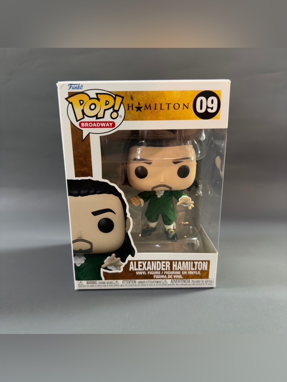 Funko Pop Broadway Hamilton Alexander Hamilton 09 Vinyl Figure Green Suit